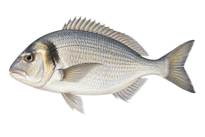سیم دریایی طلایی (Sparus aurata)