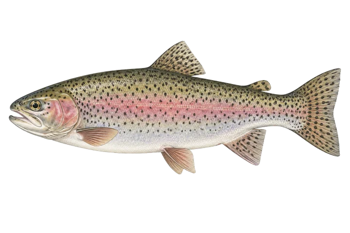 قزل‌آلای رنگین‌کمان (Oncorhynchus mykiss)