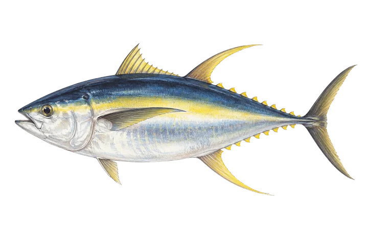 Tonyina d’aleta groga (Thunnus albacares)